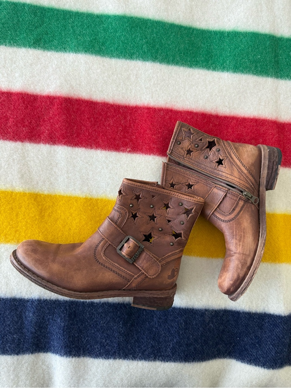 Leather Moto boots